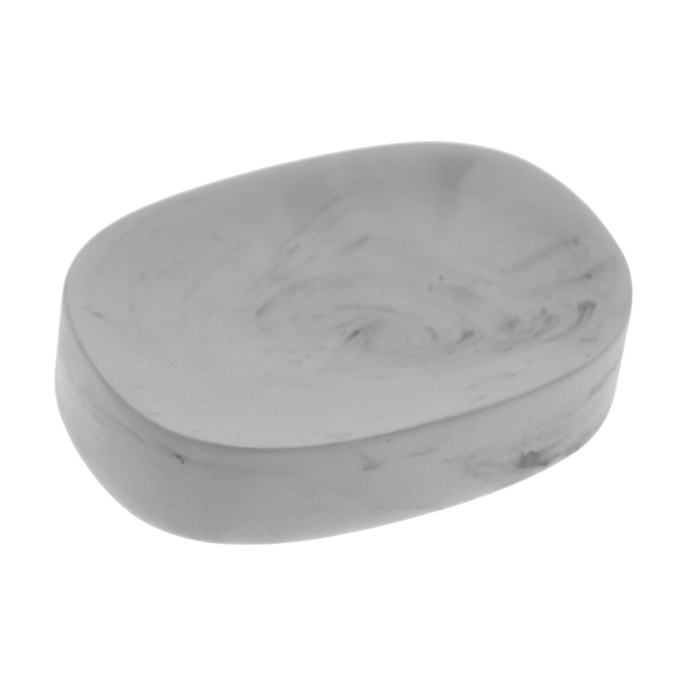 Soap dish Alexandra House Living Grey Acrylic Marble 13 x 2 x 9 cm