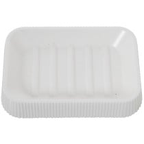 Porte-savon Alexandra House Living Blanc Acrylique Plastique 13 x 2 x 9 cm