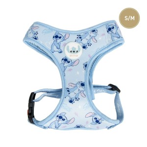 Dog Harness Stitch Light Blue S/M