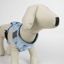 Dog Harness Stitch Light Blue S/M