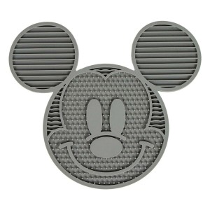 Mangeoire pour chiens Mickey Mouse Gris Silicone 28 x 15 x 1,5 cm