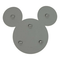 Futternapf für Hunde Mickey Mouse Grau Silikon 28 x 15 x 1,5 cm