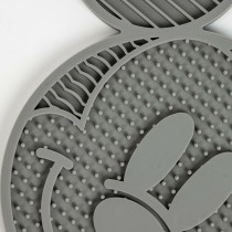 Mangeoire pour chiens Mickey Mouse Gris Silicone 28 x 15 x 1,5 cm