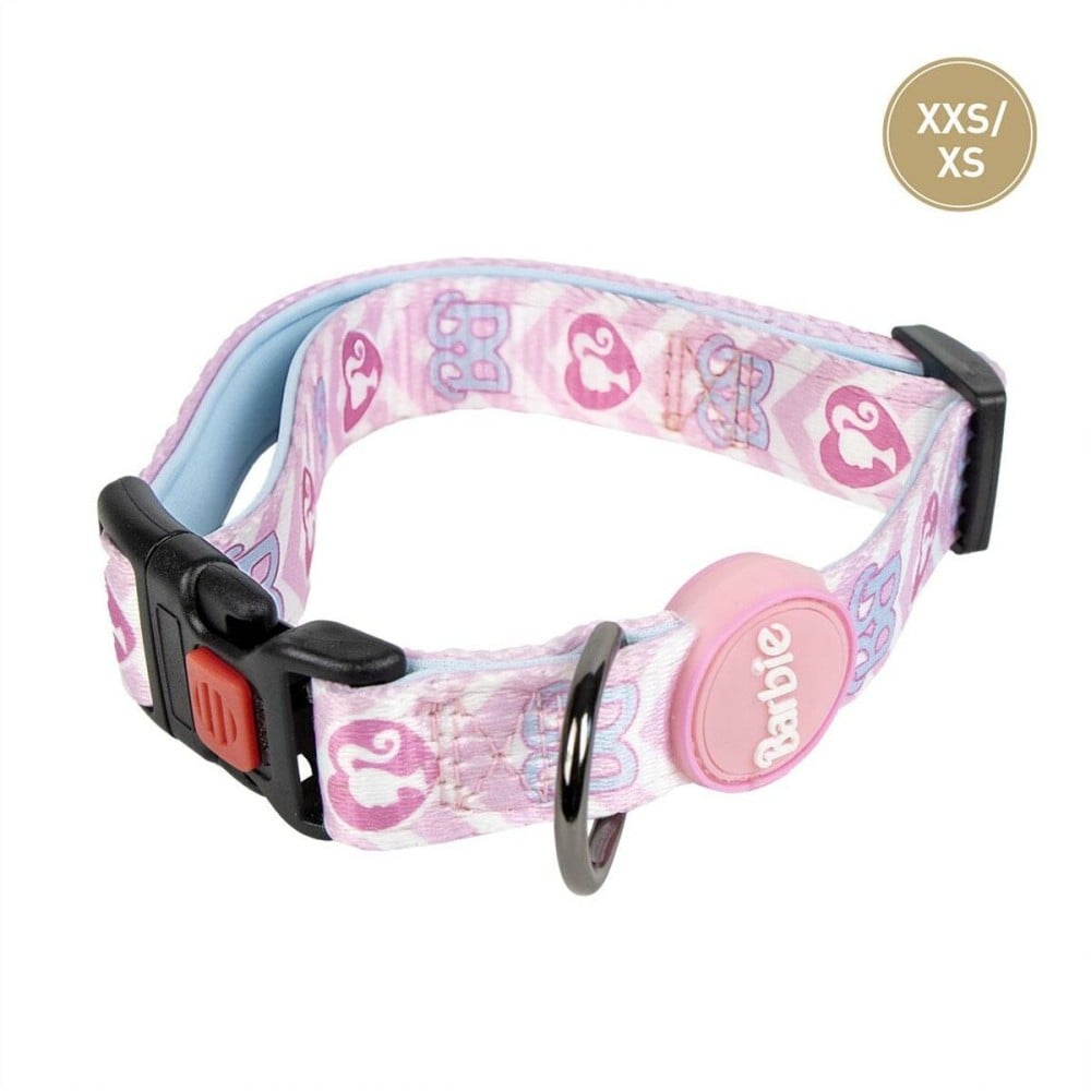 Collier pour Chien Barbie Rose XXS/XS