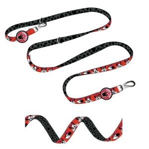 Dog Lead Minnie Mouse Premium Red