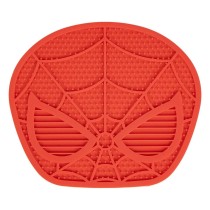 Dog Feeder Spider-Man Red Silicone 28 x 15 x 1,5 cm