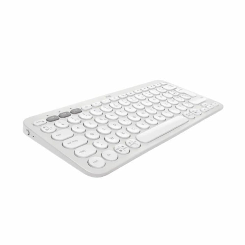 Clavier Bluetooth avec Support pour Tablette Logitech K380 Français Blanc AZERTY