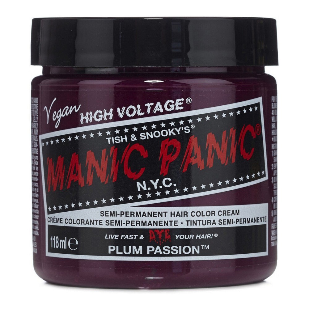 Teinture permanente Manic Panic Classic Plum Passion (118 ml)