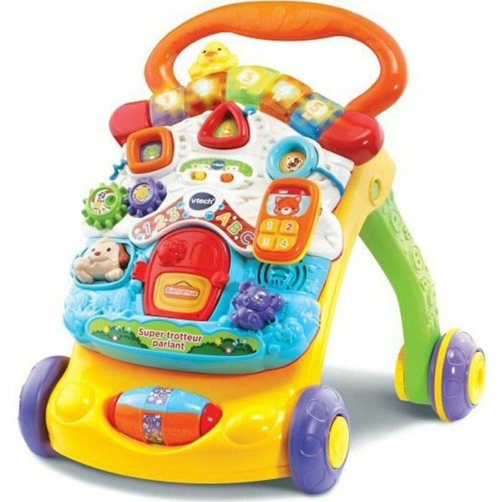 Tricycle Vtech Super Trotteur Parlant 2 En 1 Orange (FR) Multicolour