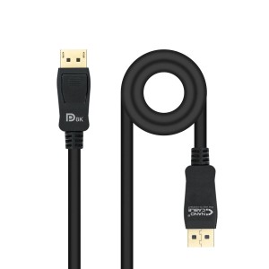 DisplayPort-Kabel NANOCABLE 10.15.2502 Schwarz HDR 8K Ultra HD