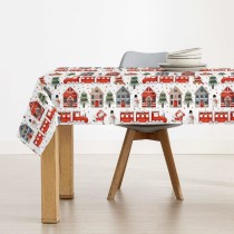 Fleckenabweisende geharzte Tischdecke Belum Merry Christmas Bunt 200 x 150 cm