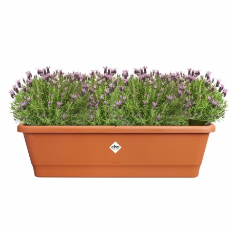 Plant pot Elho Brown 65 x 20 x 18 cm Plastic Squared