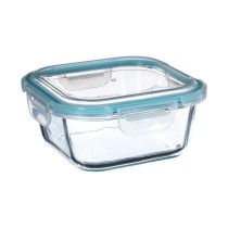 Lunchbox 5five Simply Smart Blau Durchsichtig Kristall 800 ml 16 x 16 x 7,5 cm