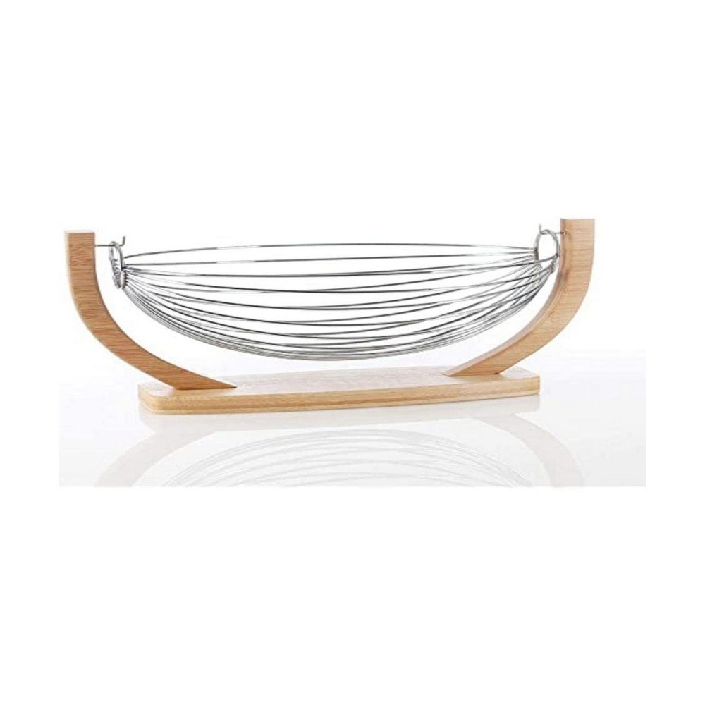 Fruit Bowl 5five Simply Smart Swing Stainless chrome metal 36,5 x 21 x 18,5 cm