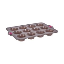 Moules à Muffins 5five Simply Smart 33 x 23,5 x 3,5 cm (12 Unités)