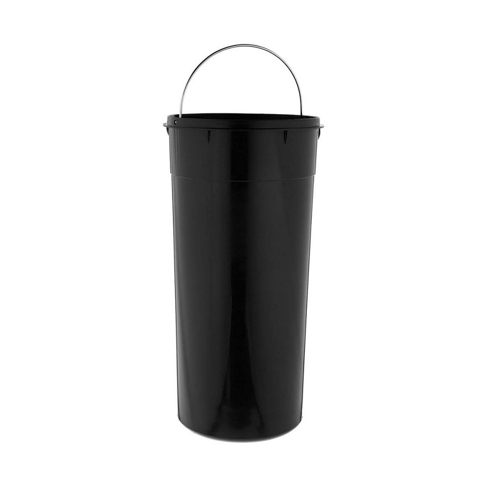 Waste bin 5five Simply Smart Baltik Black Bamboo 30 L