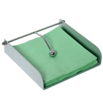 Napkin holder Alexandra House Living Grey Aluminium 18 x 4 x 18 cm