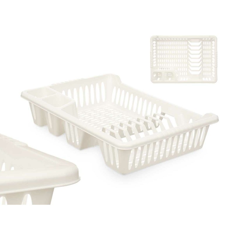 Drainer Kinvara YMA04 1098 01 White 40 x 8 x 29,5 cm (24 Units)