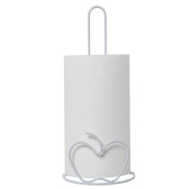 Kitchen Paper holder Alexandra House Living White Metal 14 x 33 x 14 cm