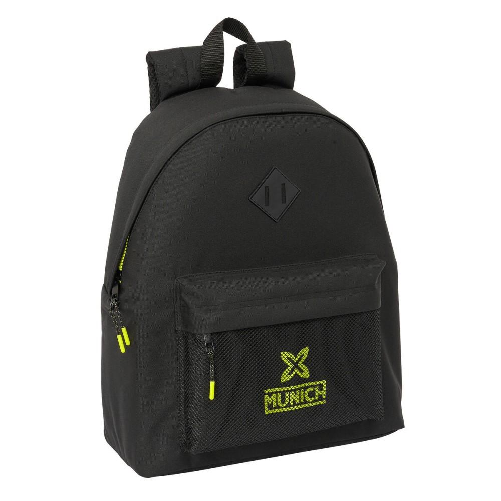 School Bag Munich Beat Black 33 x 42 x 15 cm