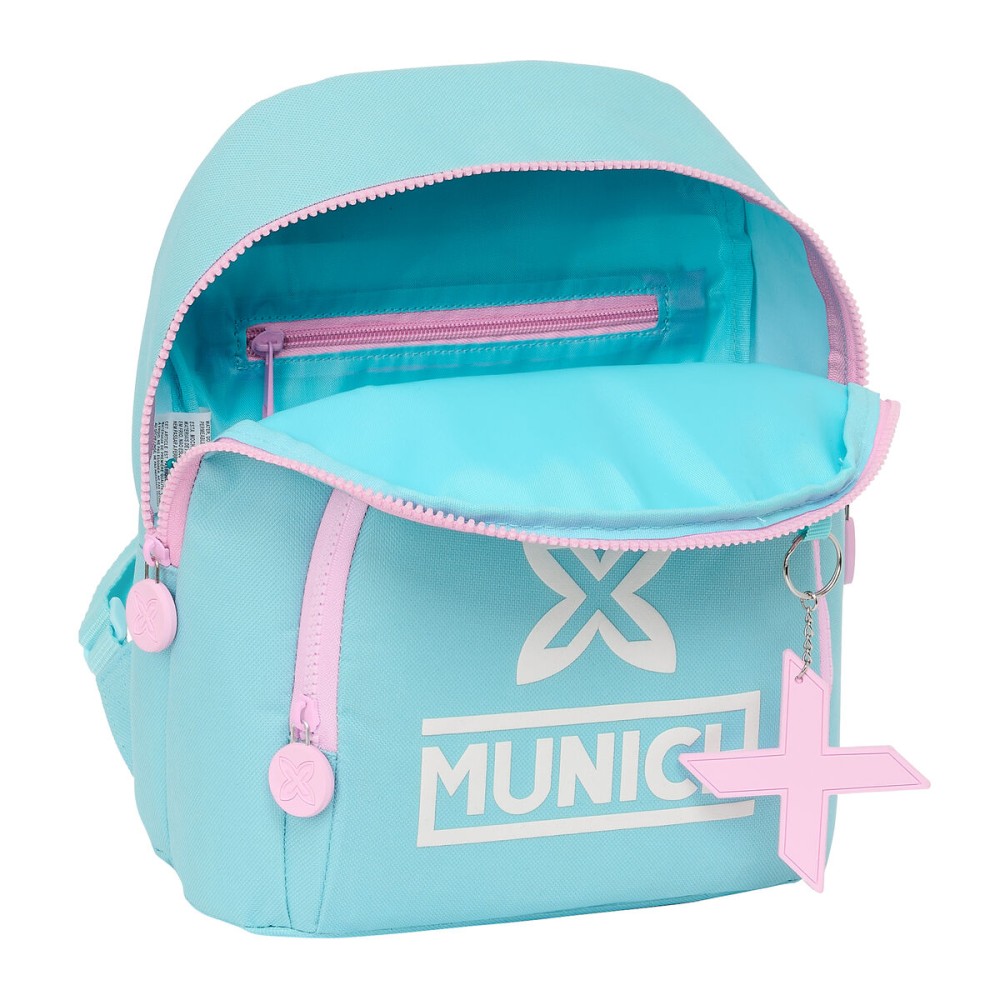 School Bag Munich Heaven Celeste 25 x 30 x 13 cm