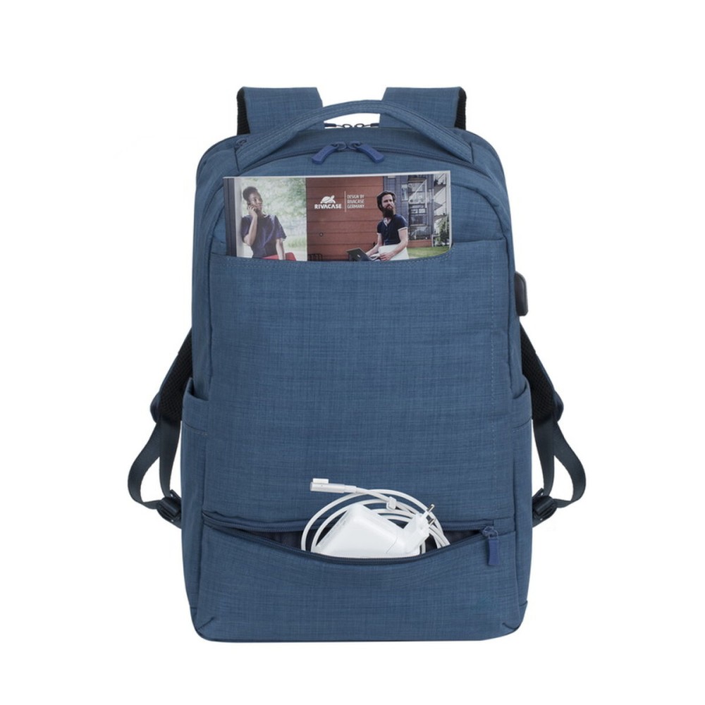 Laptoptasche Rivacase Biscayne Blau 17,3" 17"