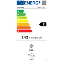 Congélateur Whirlpool Corporation UW8 F2Y XBI F 2 Acier