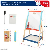 Tafel 2-in-1: Spidey 5 Stücke 4 Stück 40 x 64,5 x 31,5 cm