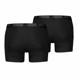 Boxer pour homme Puma BASIC 701226387 002 2 Unités Noir