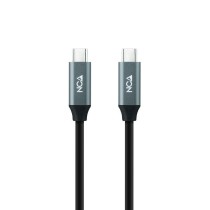 Câble USB-C NANOCABLE 10.01.4301-L150 Noir 1,5 m 4K Ultra HD (1 Unité)