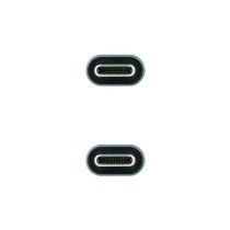 Câble USB-C NANOCABLE 10.01.4301-L150 Noir 1,5 m 4K Ultra HD (1 Unité)