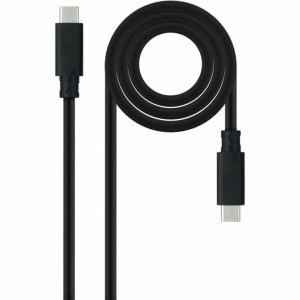 Câble USB-C NANOCABLE 10.01.4101-L150 Noir 1,5 m (1 Unité)