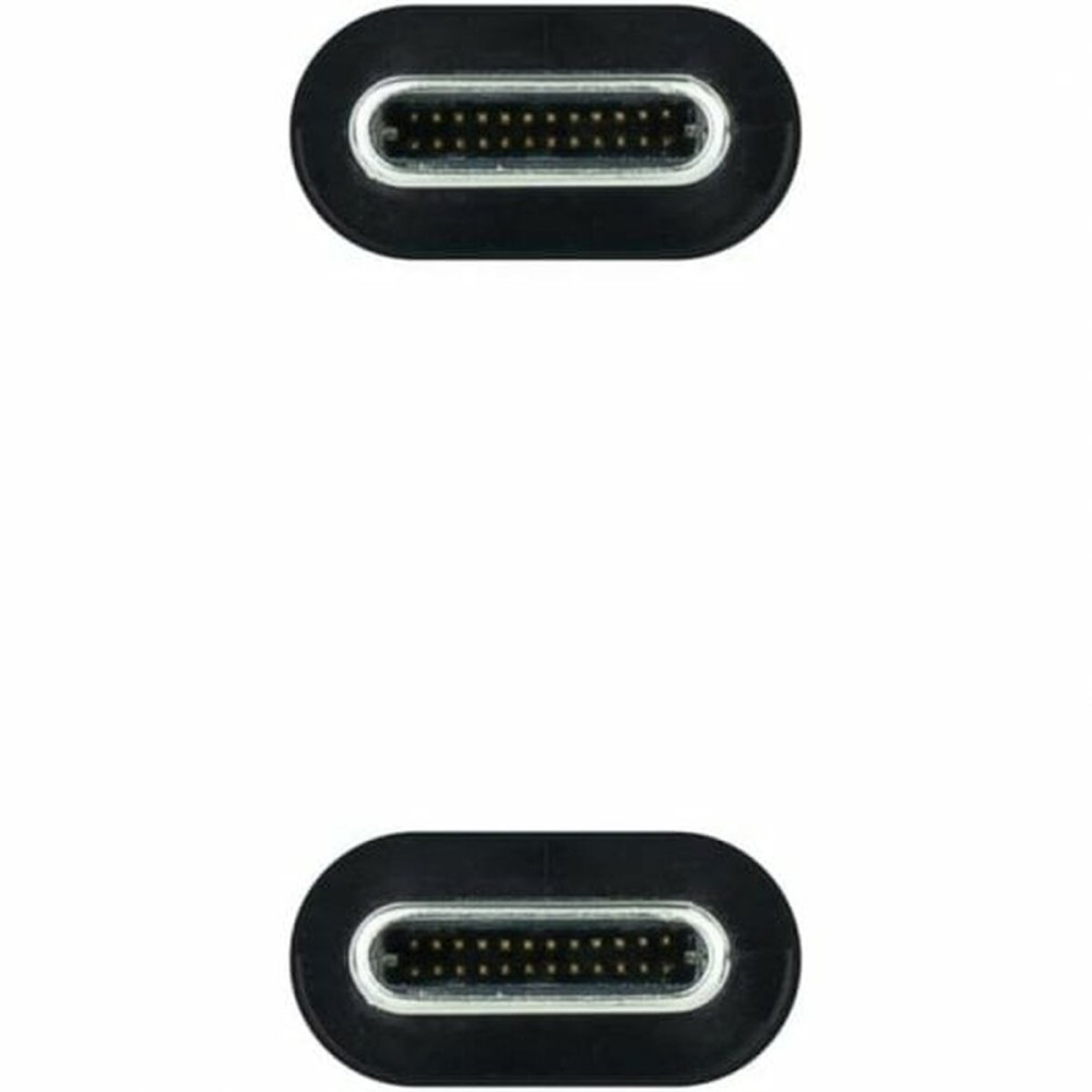 Câble USB-C NANOCABLE 10.01.4101-L150 Noir 1,5 m (1 Unité)