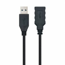 USB-Kabel NANOCABLE 10.01.0903-BK Schwarz 3 m