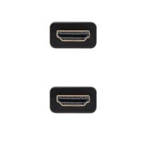 HDMI Kabel NANOCABLE 10.15.3701 V2.0 Schwarz/Blau 1 m 4K Ultra HD