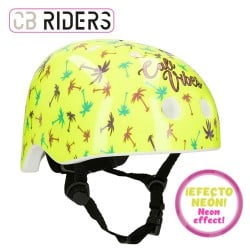 Kinderfahrradhelm Colorbaby Neon Cali Vibes Gelb (4 Stück)