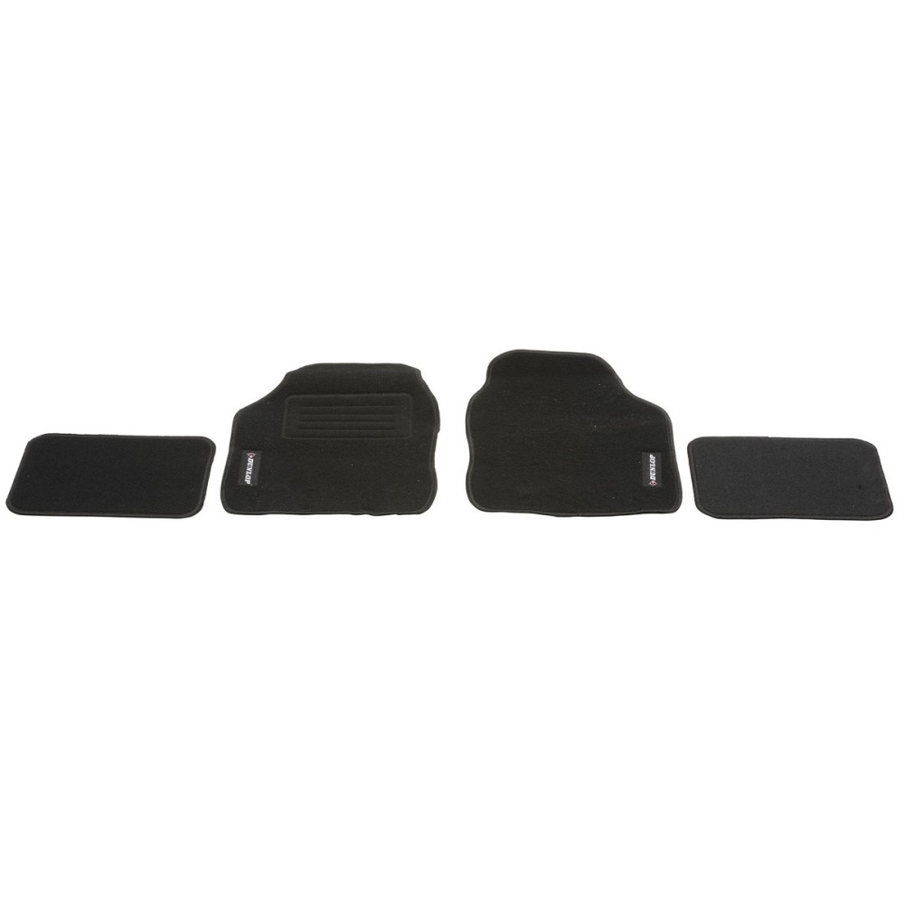 Set de tapis de voitures Dunlop Universel 4 Pièces Noir