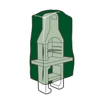 Protective Case Altadex Barbecue Green Polyethylene 128 x 80 x 253 cm