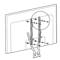 Support de TV fixe Poly Studio P15/R30