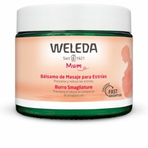 Feuchtigkeitsspendendes Körperbalsam Weleda Mum Massage Antistreifen 150 ml