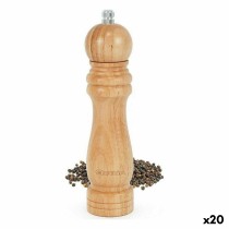 Pepper Mill Quttin Wood 5 x 5 x 22 cm (20 Units)