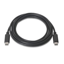 Câble USB-C Aisens A107-0058 Noir 3 m