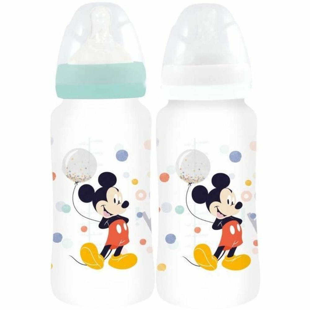 Lot de biberons ThermoBaby Mickey 360 ml