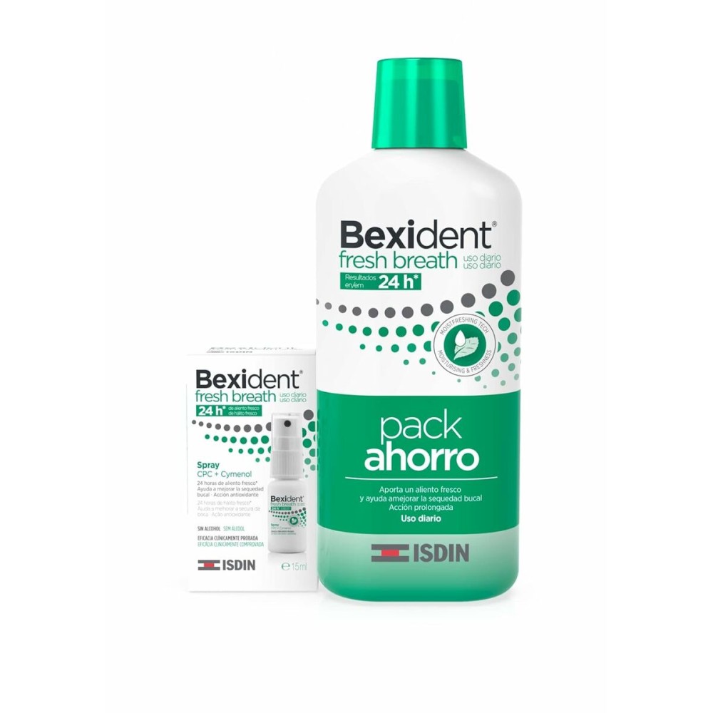 Mundhygiene-Set Isdin Bexident Fresh Breath (2 Stücke)