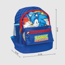 Hiking Backpack Sonic Children's 25 x 27 x 16 cm Blue