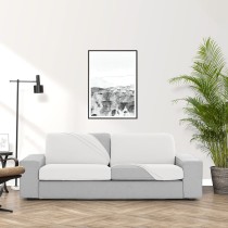 Sofa Cover Eysa Bronx White 100 x 15 x 200 cm 2XL