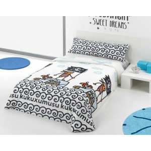 Duvet cover set Hosteline PATAPALO Multicolour Single 3 Pieces