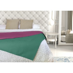 Bedspread (quilt) Hosteline GANTE Green King size (1 Piece)