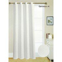 Curtain Hosteline GARONA White 140 x 260 cm