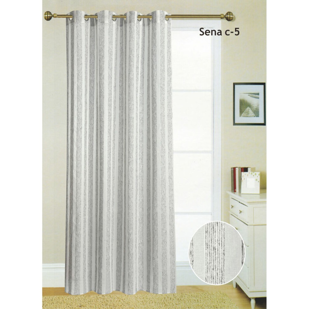 Curtain Hosteline SENA Grey 140 x 260 cm